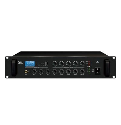 P-650IPDU    IP网络单向点播多音源五分区广播功放 650W