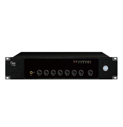 T-2535    IP网络单向点播合并式广播功放 350W